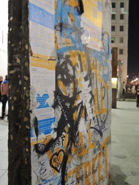 Berlin Wall at Night - Potsdamer Platz